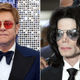 Image for article titled Elton John's memoir details lunch with Michael Jackson: "It was stranger than I could have imagined"